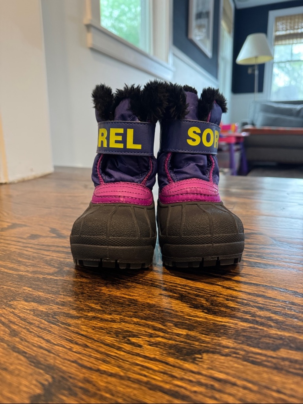 Sorel Girls Purple, Pink & Black Snow Boots
